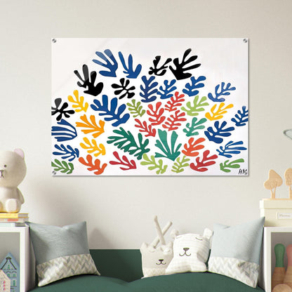 LA GERBE 1953 - Henri Matisse Acrylic Print - 70x100 cm / 28x40″ inches