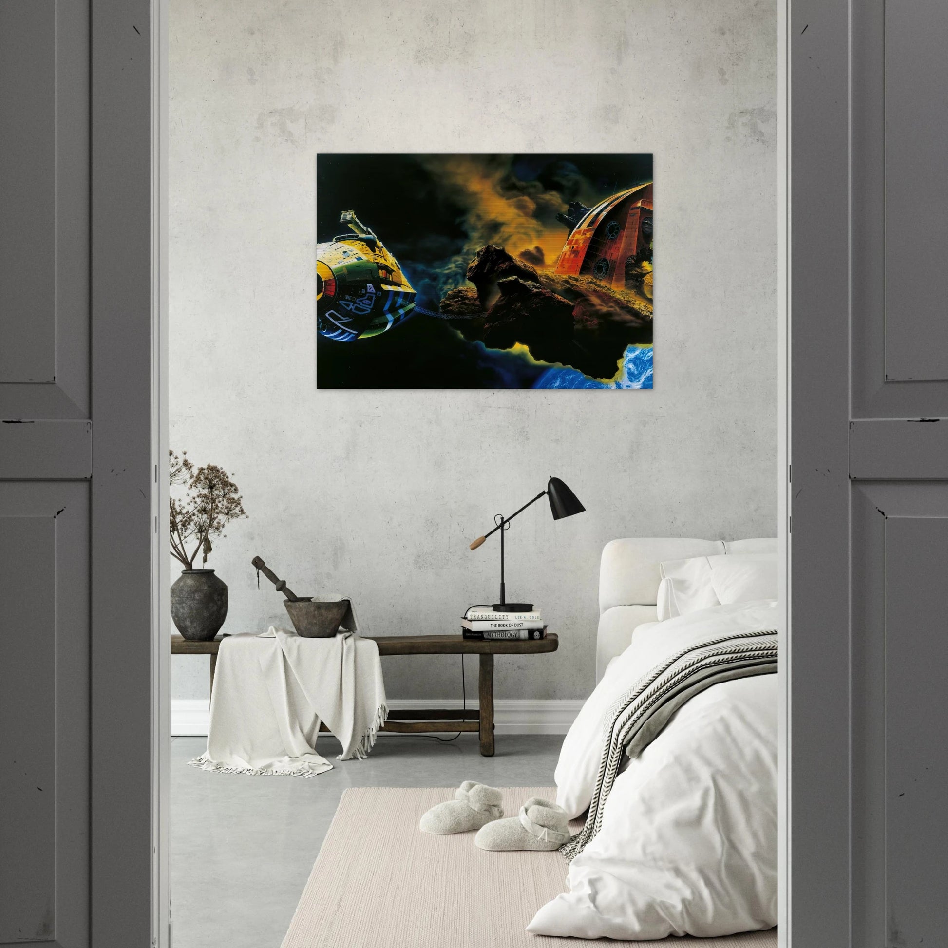 Chris Foss - Chris Foss Brushed Aluminum Print - 70x100 cm / 28x40 inches | Chris Foss Aluminum Print | Chris Foss Prints