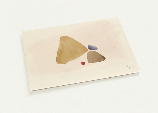 23.10.49 - 1949 By Julius Bissier Pack of 10 Post Cards | Julius Bissier Post Cards | A6 (10.5 x 14.8 cm) - 4.1 x 5.8 inches