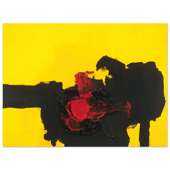 Luis Feito - N MERO 363 1962  75x100 cm / 30x40inches Fine Art Poster