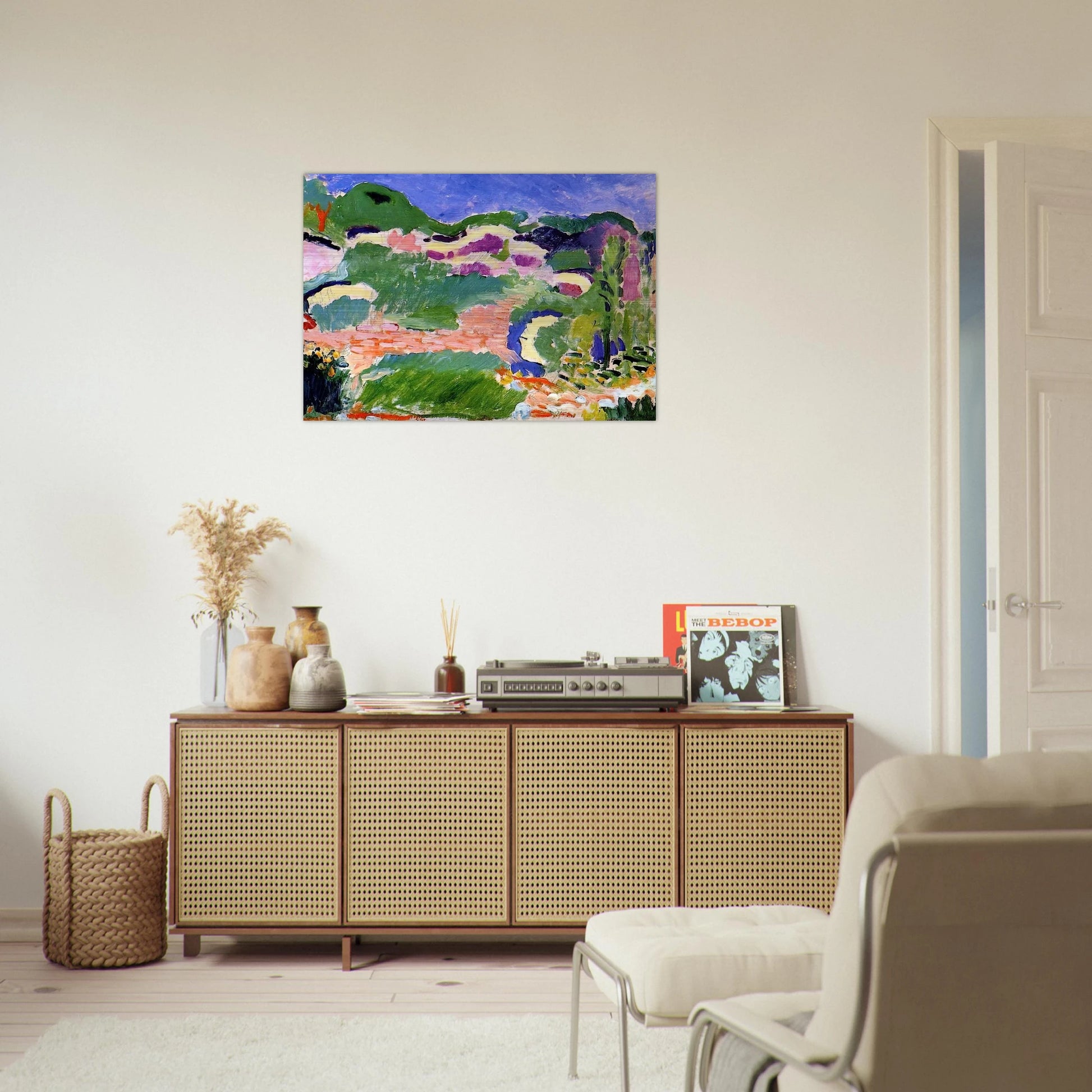 LES GENETS 1905 - Henri Matisse Brushed Aluminum Print - 70x100 cm / 28x40 inches | Henri Matisse Aluminum Print | Henri Matisse Prints