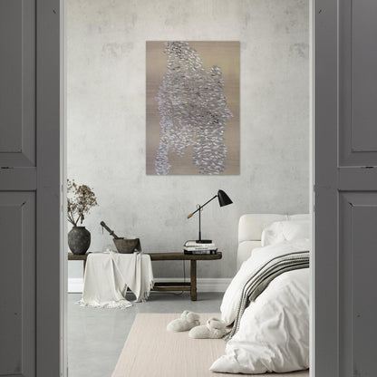 Impact - 1971 - Robert Goodnough Brushed Aluminum Print - 70x100 cm / 28x40 inches | Robert Goodnough Aluminum Print | Robert Goodnough Prints
