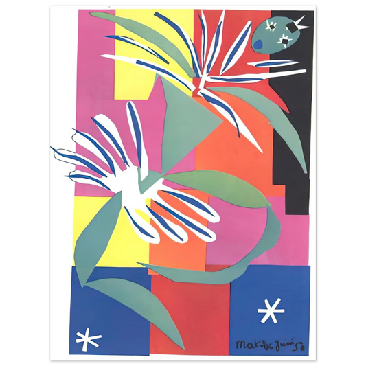 Henri Matisse - CREOLE DANCER  75x100 cm / 30x40inches Fine Art Poster