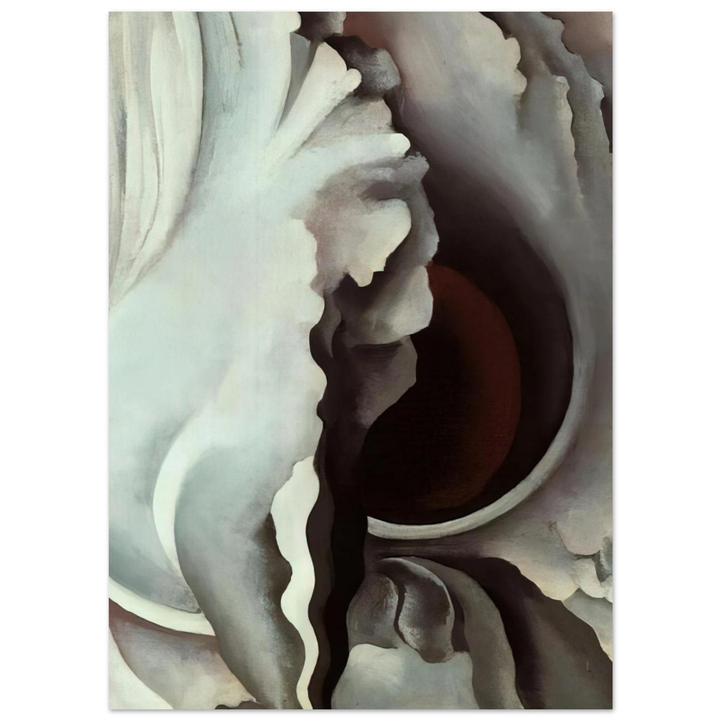 Georgia O'Keeffe - Black Iris Fine Art Poster