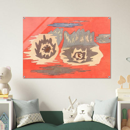 THE PLACE OF THE TWINS 1929 - Paul Klee Acrylic Print - 70x100 cm / 28x40″ inches