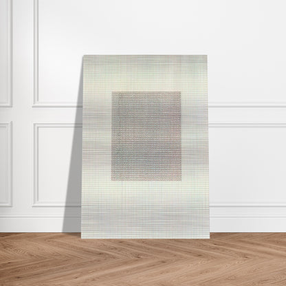 UNTITLED 1967 - Eva Hesse Brushed Aluminum Print - 70x100 cm / 28x40 inches | Eva Hesse Aluminum Print | Eva Hesse Prints