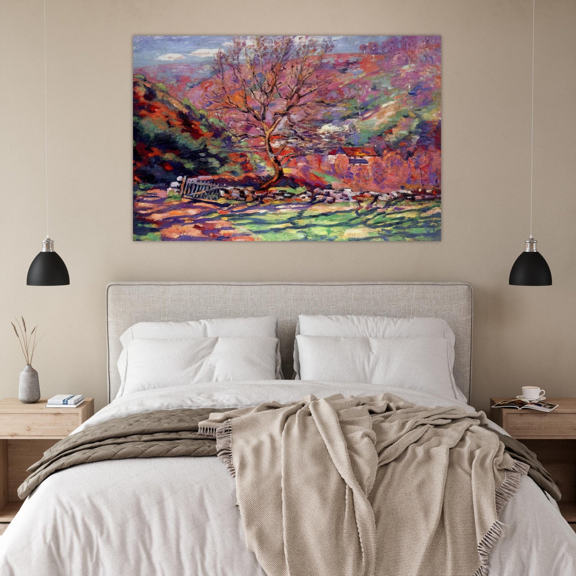 Crozant, solitude - 1915 - Armand Guillaumin Art Prints - 100x150 cm / 40x60″ inches | Armand Guillaumin Poster | Armand Guillaumin Prints