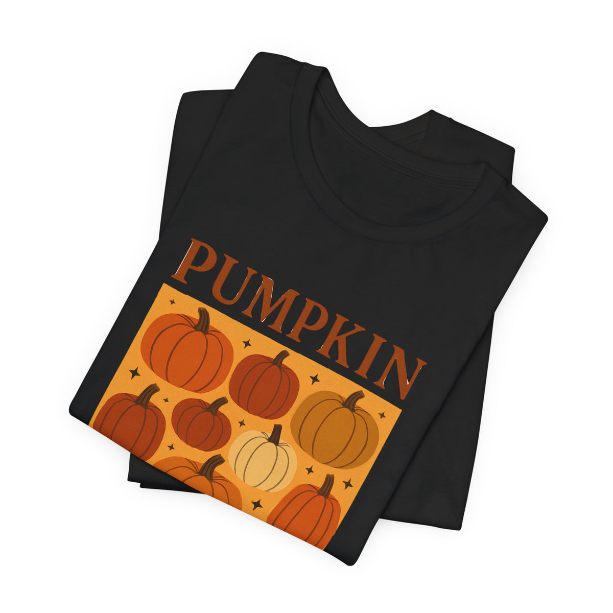 T-Shirt „Kürbiszeit“ für Damen im Boho-Stil