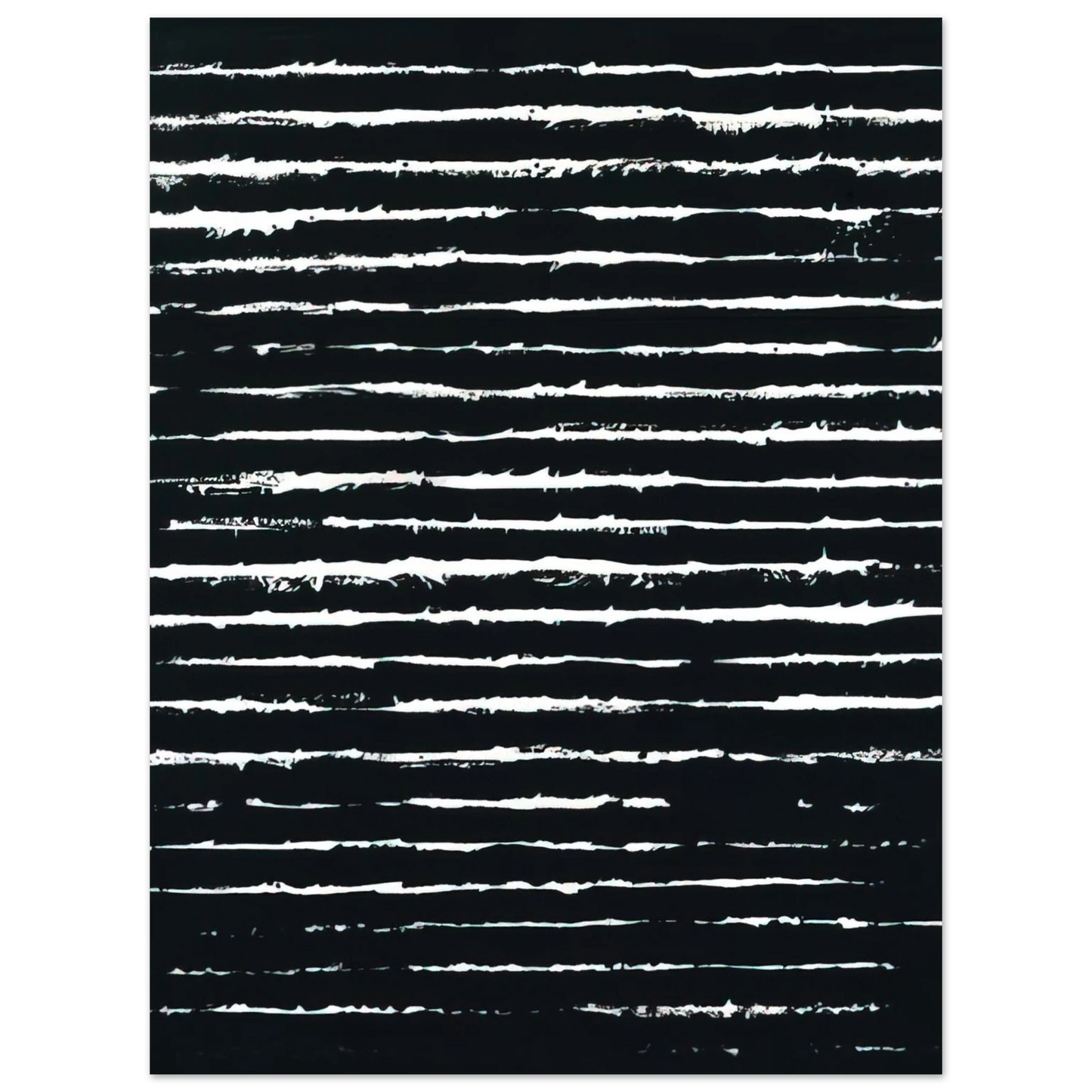 Pierre Soulages - Peinture 243 x 181 cm, 26 juin 1999 - 1999  75x100 cm / 30x40inches Fine Art Poster