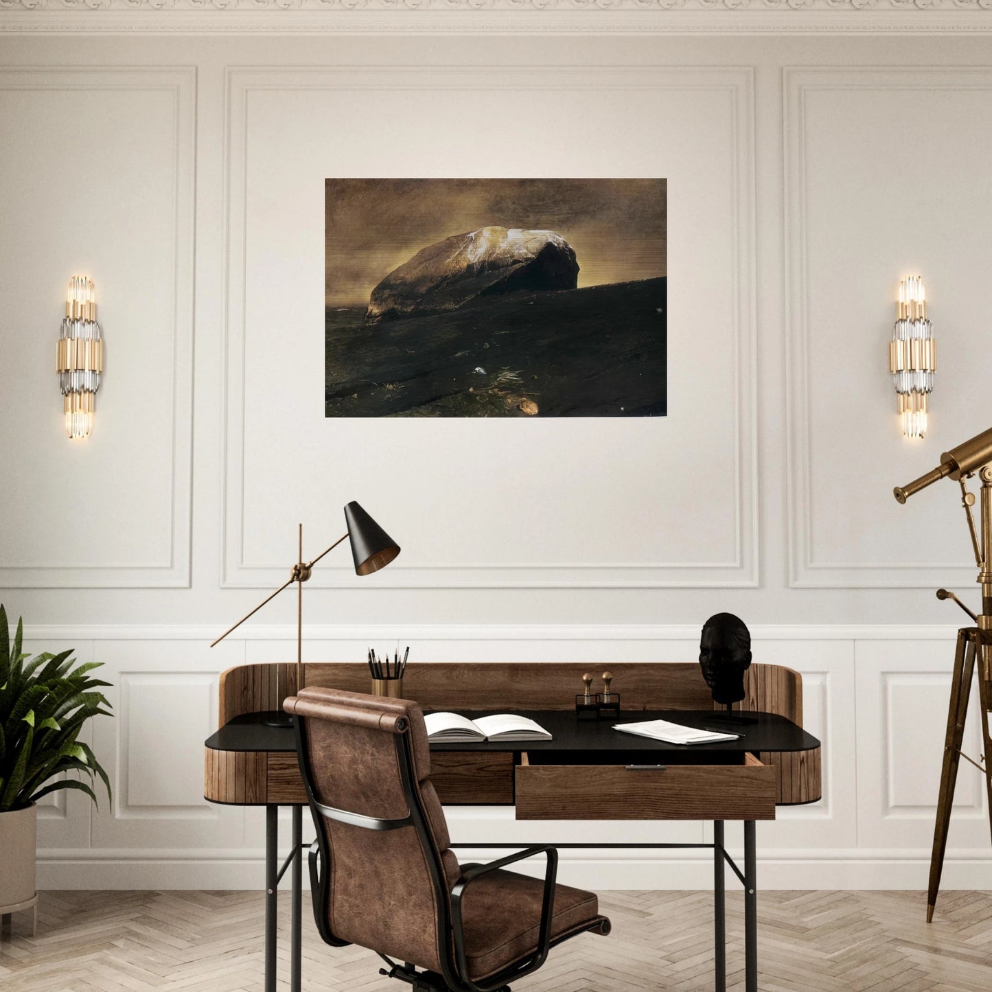 NOT DETECTED 42 - Andrew Wyeth Brushed Aluminum Print - 70x100 cm / 28x40 inches | Andrew Wyeth Aluminum Print | Andrew Wyeth Prints