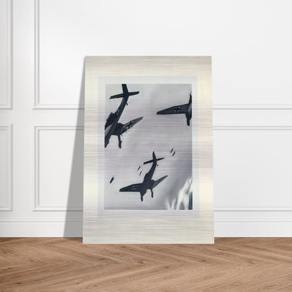 STUKAS 1964 - Gerhard Richter Brushed Aluminum Print - 70x100 cm / 28x40 inches | Gerhard Richter Aluminum Print | Gerhard Richter Prints