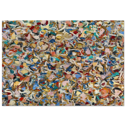 Noon - Lee Krasner Brushed Aluminum Print - 70x100 cm / 28x40 inches | Lee Krasner Aluminum Print | Lee Krasner Prints