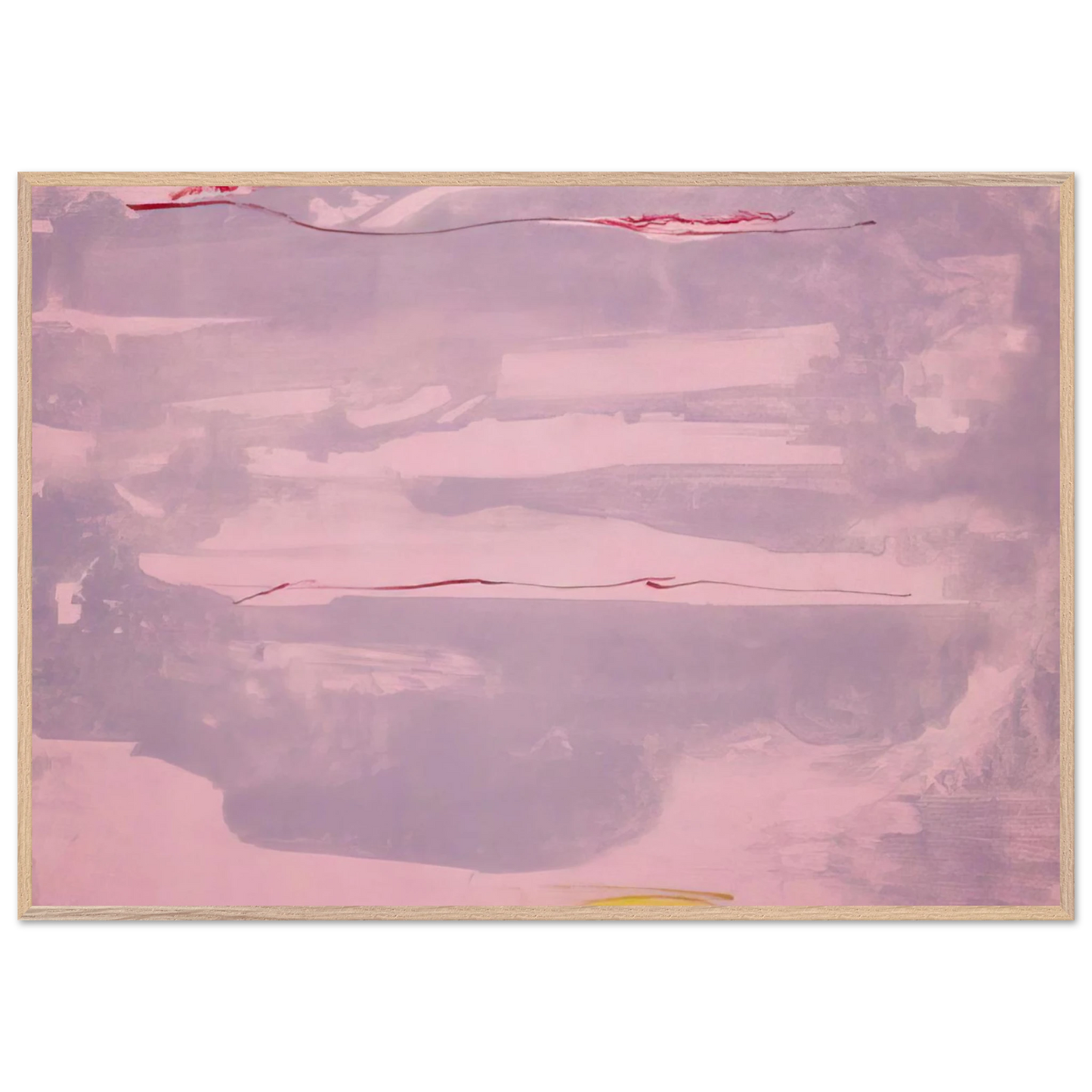 Helen Frankenthaler - Dream Walk - 1977 Wall art - A1 (59.4 x 84.1  cm) - Fine Art Poster-canvas - -