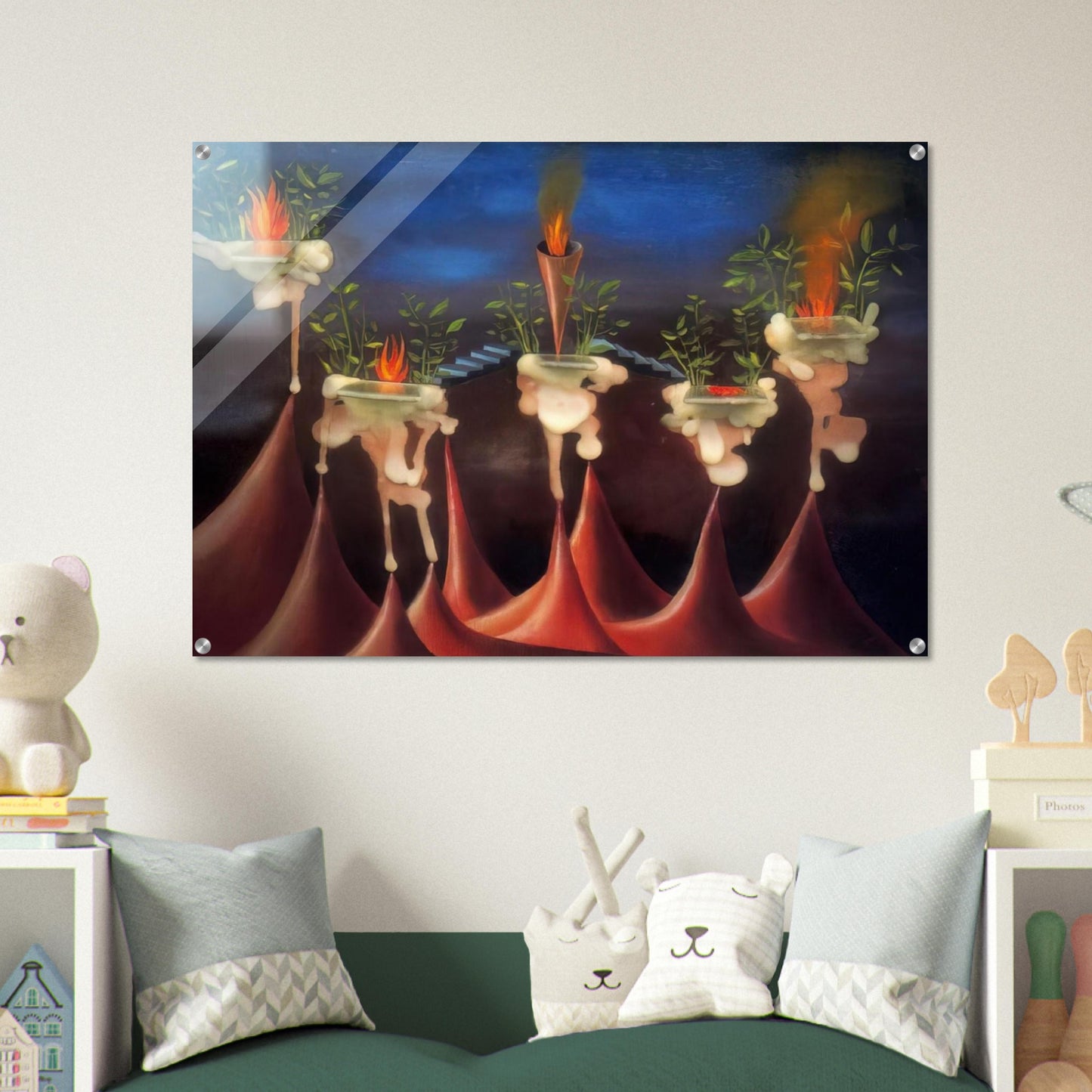 THE DESIRE - Remedios Varo Acrylic Print - 70x100 cm / 28x40″ inches
