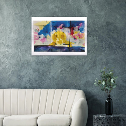 Fantasy of the Natural Patient - 1970 - Mario Schifano Brushed Aluminum Print - 70x100 cm / 28x40 inches | Mario Schifano Aluminum Print | Mario Schifano Prints