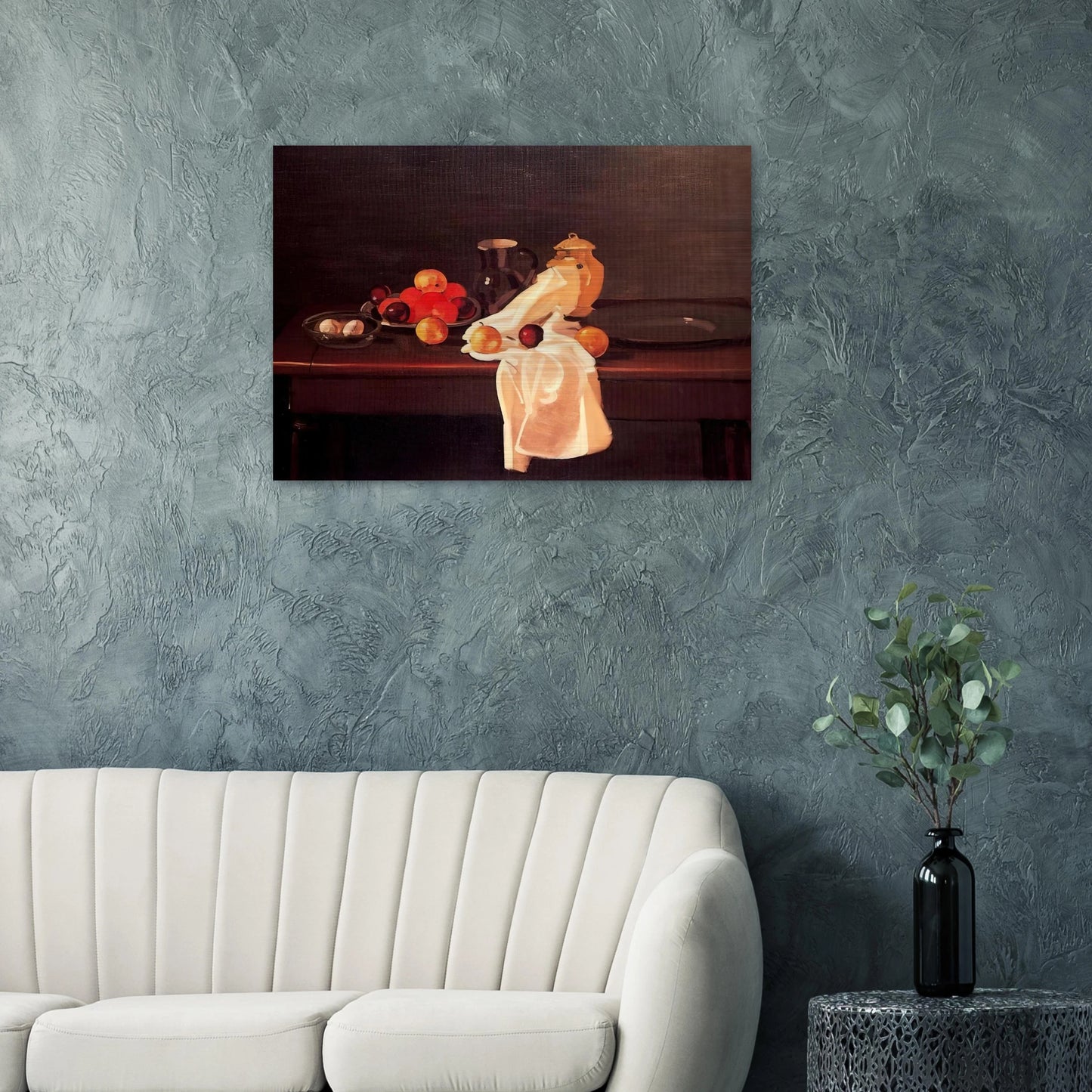 STILL LIFE WITH ORANGES 1931 - Andre Derain Brushed Aluminum Print - 70x100 cm / 28x40 inches | Andre Derain Aluminum Print | Andre Derain Prints