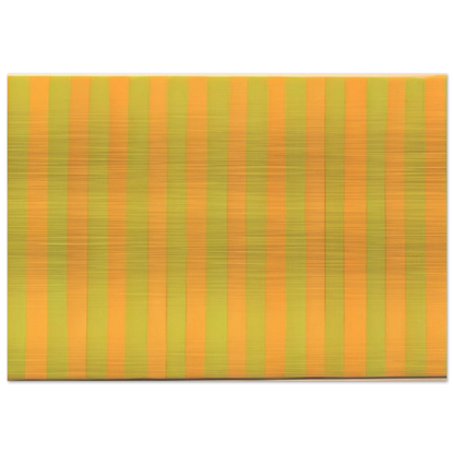Two Yellows - 1959 - Gene Davis Brushed Aluminum Print - 70x100 cm / 28x40 inches | Gene Davis Aluminum Print | Gene Davis Prints