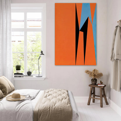 Dichotomic Organization - 1959 - Lorser Feitelson Art Prints - 100x150 cm / 40x60″ inches | Lorser Feitelson Poster | Lorser Feitelson Prints