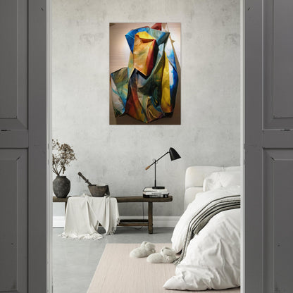 Sac 1 - Sam Gilliam Brushed Aluminum Print - 70x100 cm / 28x40 inches | Sam Gilliam Aluminum Print | Sam Gilliam Prints