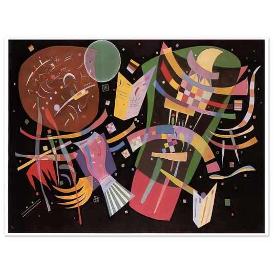 Wassily Kandinsky - COMPOSITION X 1939  75x100 cm / 30x40inches Fine Art Poster