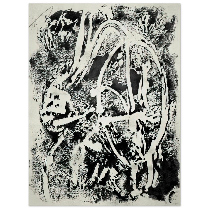 Adja Yunkers - Untitled - 1961  75x100 cm / 30x40inches Fine Art Poster