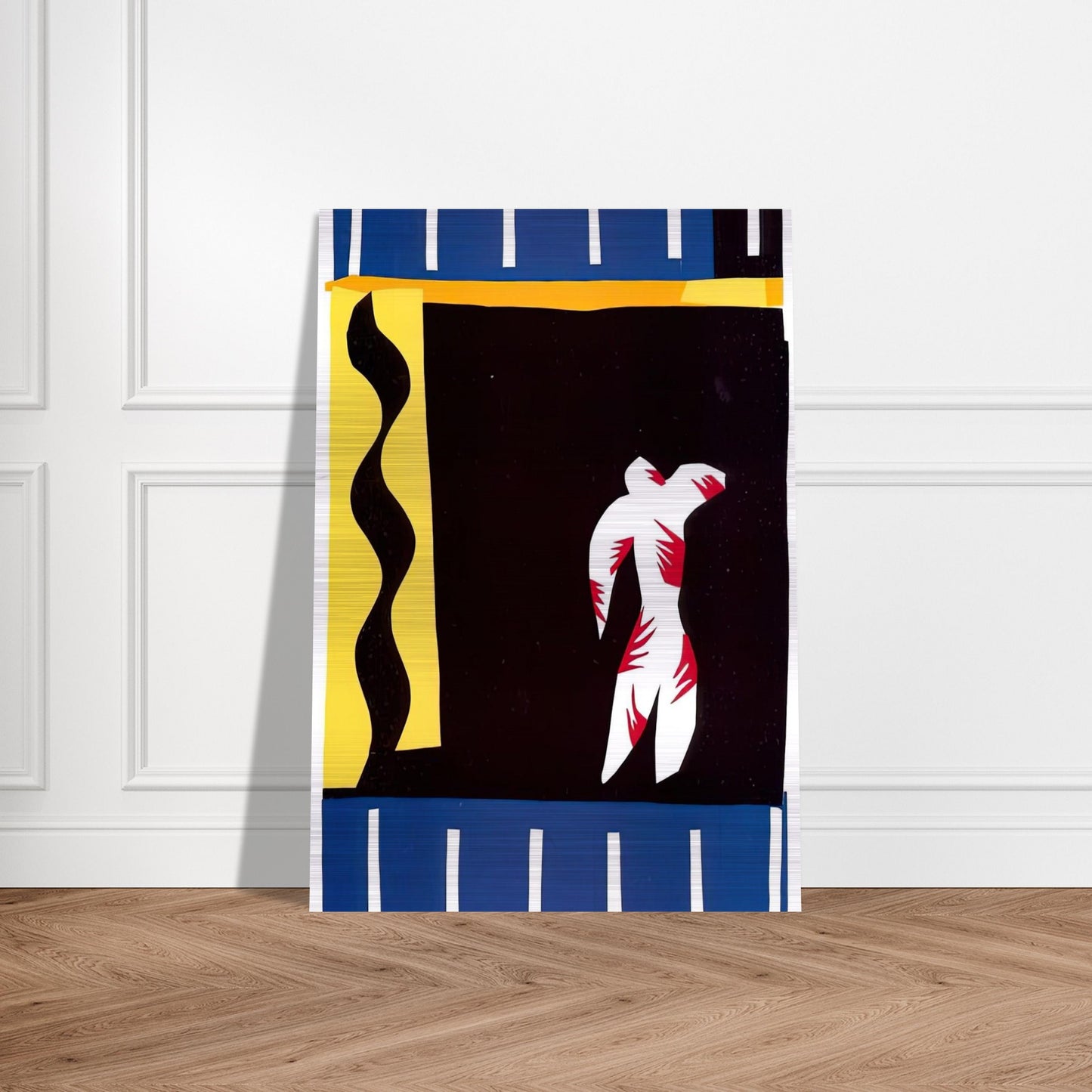 THE CLOWN 1943 - Henri Matisse Brushed Aluminum Print - 70x100 cm / 28x40 inches | Henri Matisse Aluminum Print | Henri Matisse Prints