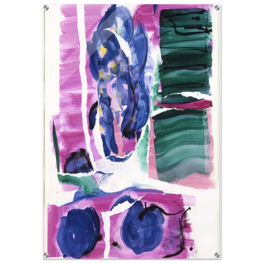 Variations I on Clark's Cove - Grace Hartigan Acrylic Print - 70x100 cm / 28x40″ inches