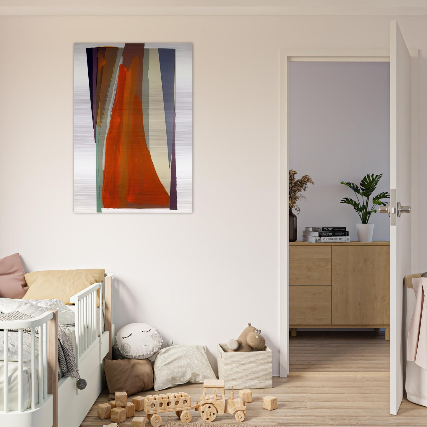 Untitled 9 - 1979 - Larry Zox Brushed Aluminum Print - 70x100 cm / 28x40 inches | Larry Zox Aluminum Print | Larry Zox Prints