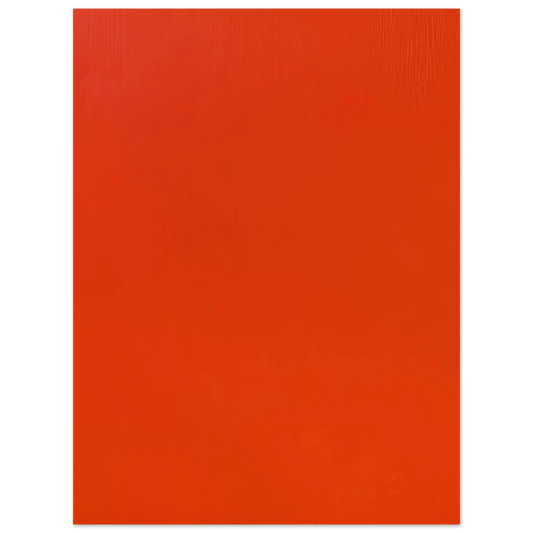 Marcia Hafif - Vermilion  75x100 cm / 30x40inches Fine Art Poster