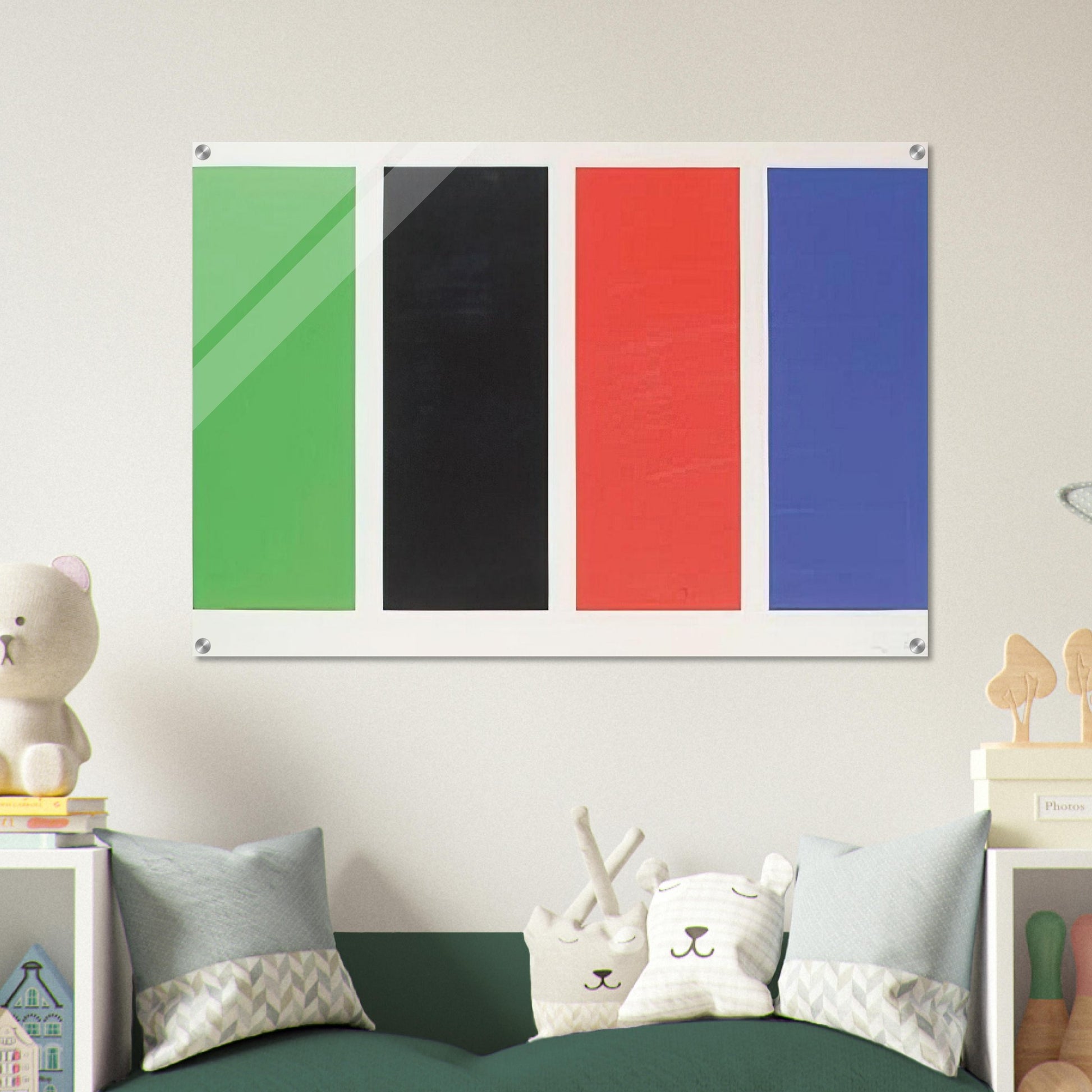 Four Panels - Ellsworth Kelly Acrylic Print - 70x100 cm / 28x40″ inches