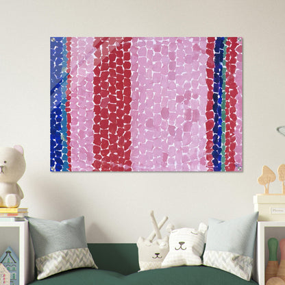 A GLIMPSE OF MARS 1969 - Alma Woodsey Thomas Acrylic Print - 70x100 cm / 28x40″ inches