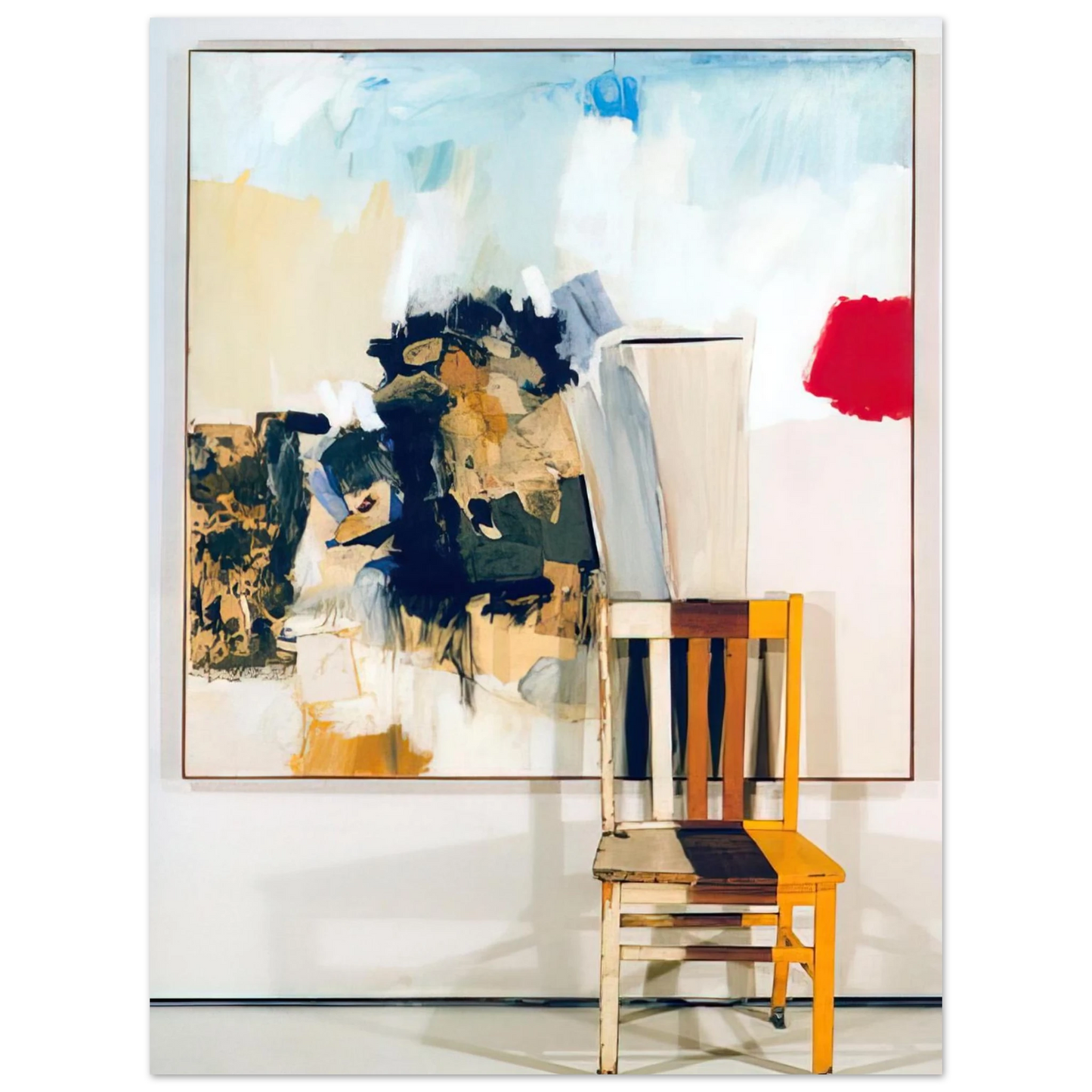 Robert Rauschenberg - PILGRIM 1960  75x100 cm / 30x40inches Fine Art Poster