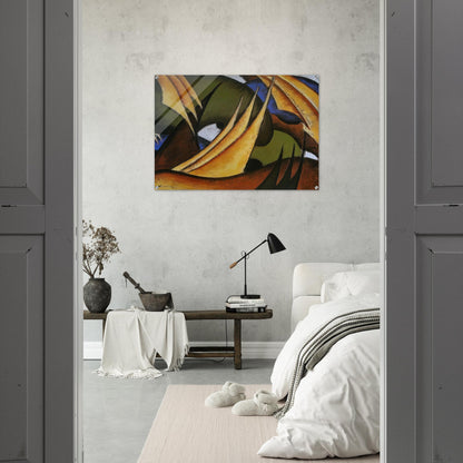 Sails - 1912 - Arthur Dove Acrylic Print - 70x100 cm / 28x40″ inches