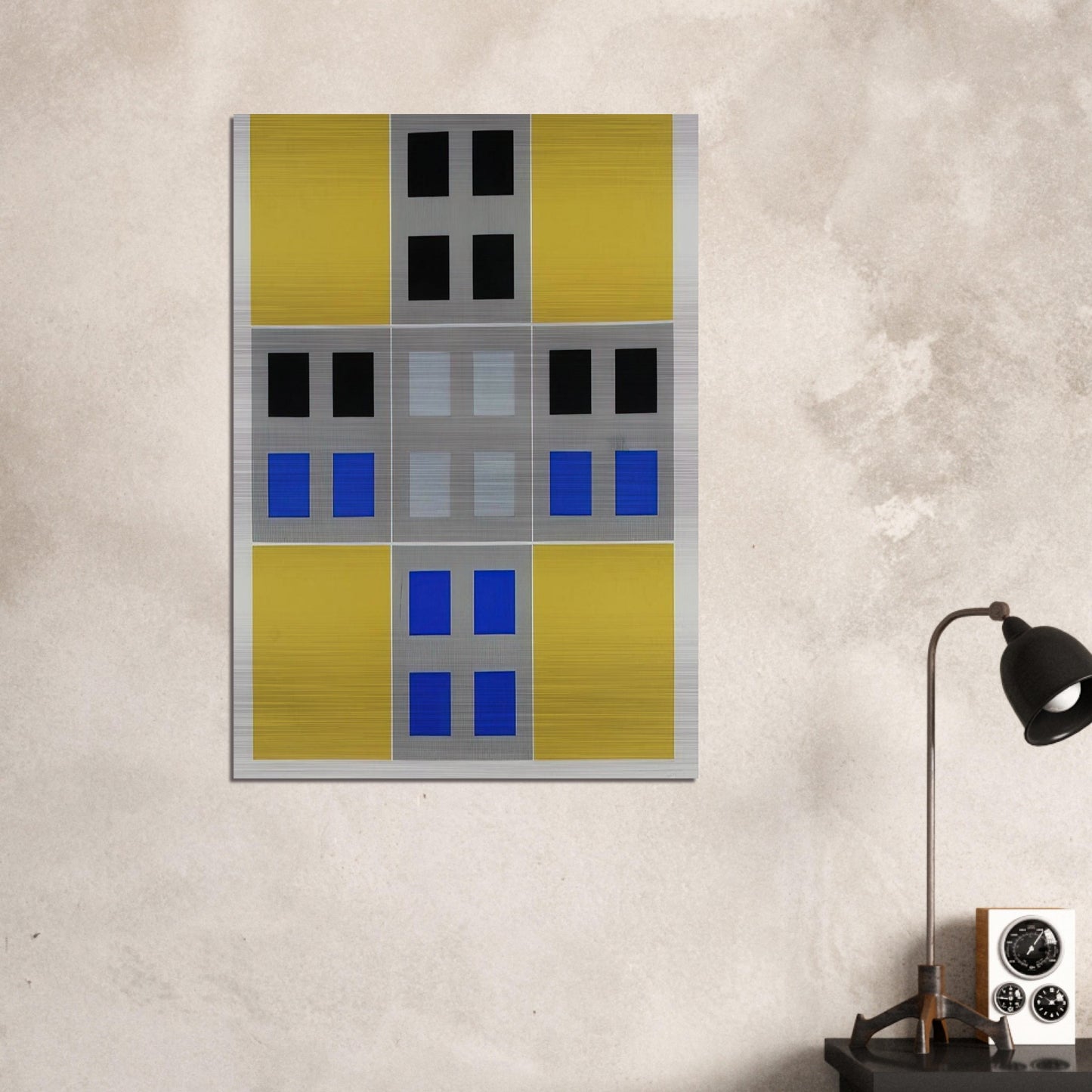 UNTITLED - Jesus Rafael Soto Brushed Aluminum Print - 70x100 cm / 28x40 inches | Jesus Rafael Soto Aluminum Print | Jesus Rafael Soto Prints