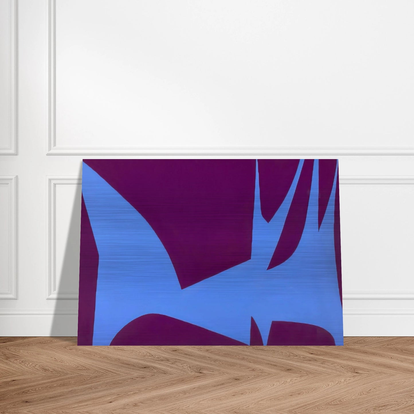 Magical Space Forms - 1951 - Lorser Feitelson Brushed Aluminum Print - 70x100 cm / 28x40 inches | Lorser Feitelson Aluminum Print | Lorser Feitelson Prints