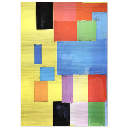 Pastorale - Hans Hofmann Brushed Aluminum Print - 70x100 cm / 28x40 inches | Hans Hofmann Aluminum Print | Hans Hofmann Prints