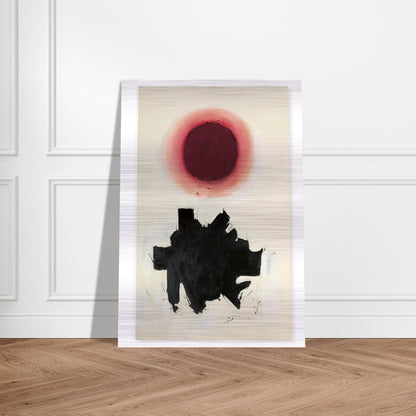Cool Blast - 1960 - Adolph Gottlieb Brushed Aluminum Print - 70x100 cm / 28x40 inches | Adolph Gottlieb Aluminum Print | Adolph Gottlieb Prints