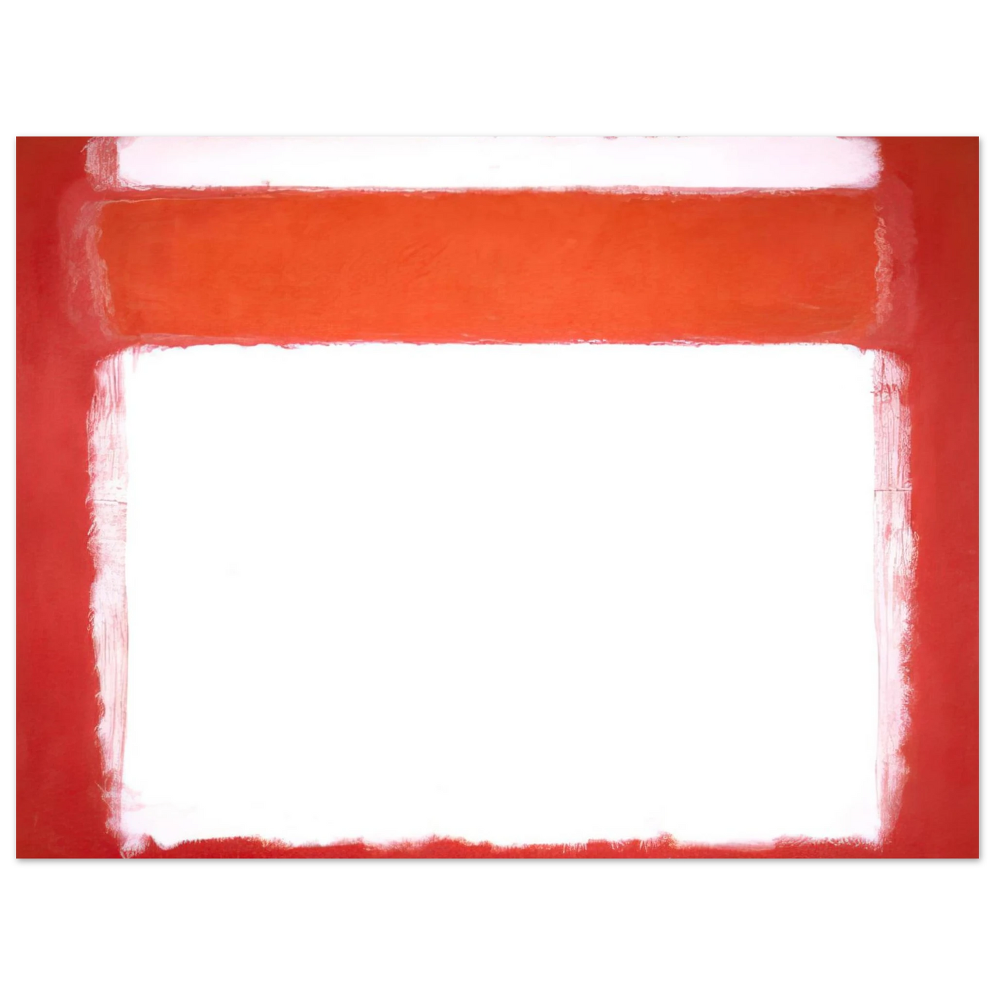 Mark Rothko - No. 16 - 1957 Wall Art - 21x29.7 cm / 8x12" - Fine Art Poster - -