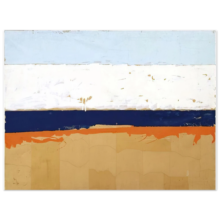 Mario Schifano - Grande Angolo - 1963  75x100 cm / 30x40inches Fine Art Poster