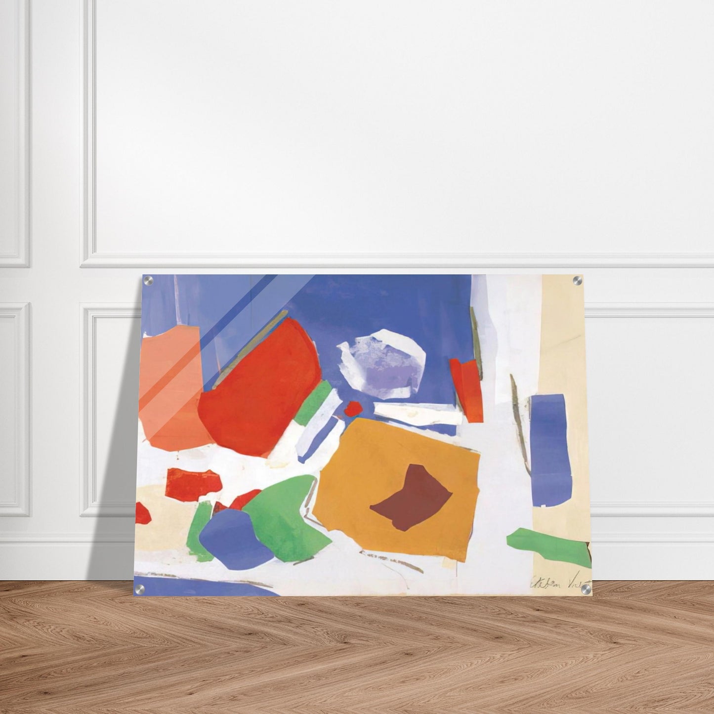 UNTITLED 1988 - Esteban Vicente Acrylic Print - 70x100 cm / 28x40″ inches