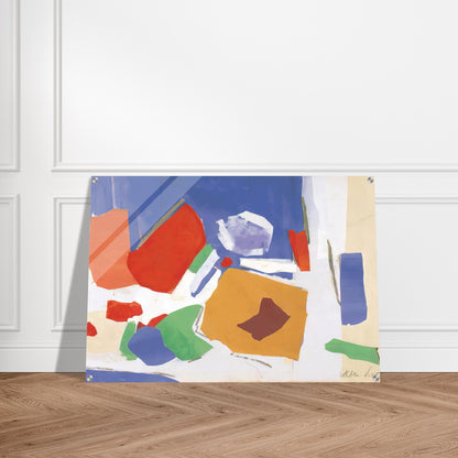 UNTITLED 1988 - Esteban Vicente Acrylic Print - 70x100 cm / 28x40″ inches