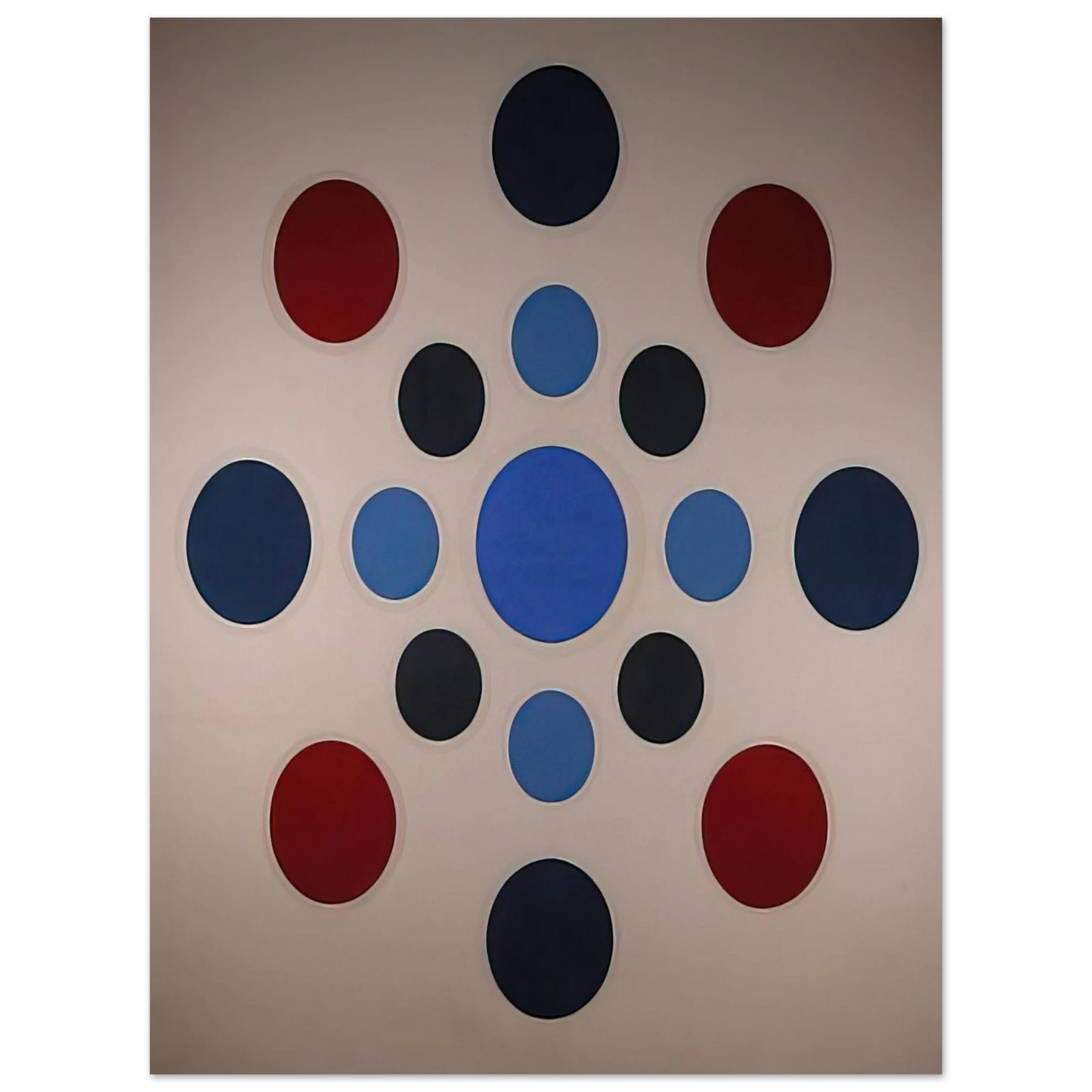 Thomas Downing - Red Plum - 1961  75x100 cm / 30x40inches Fine Art Poster