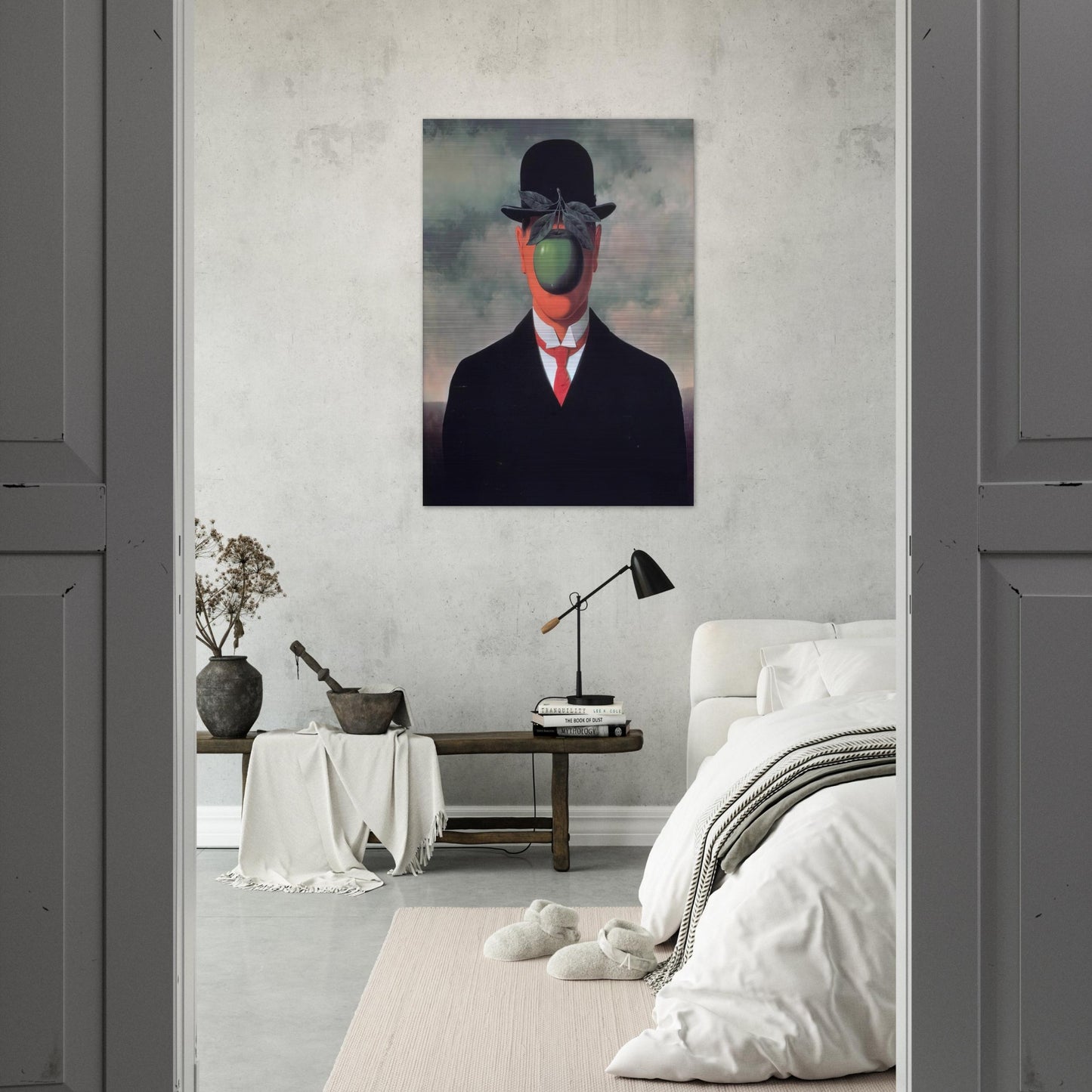 THE GREAT WAR 1964 - Rene Magritte Brushed Aluminum Print - 70x100 cm / 28x40 inches | Rene Magritte Aluminum Print | Rene Magritte Prints