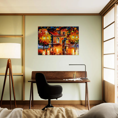 Leonid Afremov - Leonid Afremov Brushed Aluminum Print - 70x100 cm / 28x40 inches | Leonid Afremov Aluminum Print | Leonid Afremov Prints