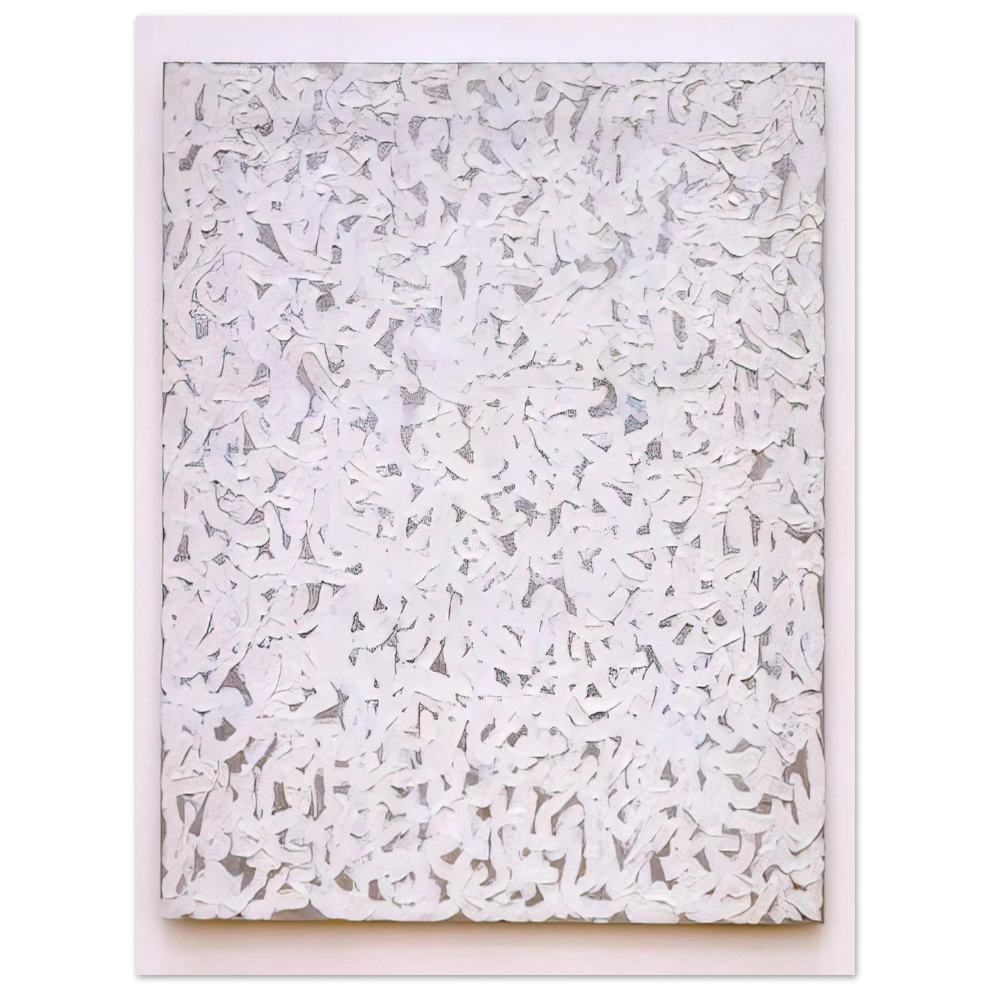 Robert Ryman - Points  75x100 cm / 30x40inches Fine Art Poster