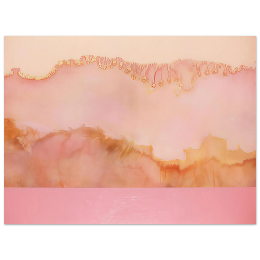 Ronnie Landfield - Pale Goddess - 1978  75x100 cm / 30x40inches Fine Art Poster