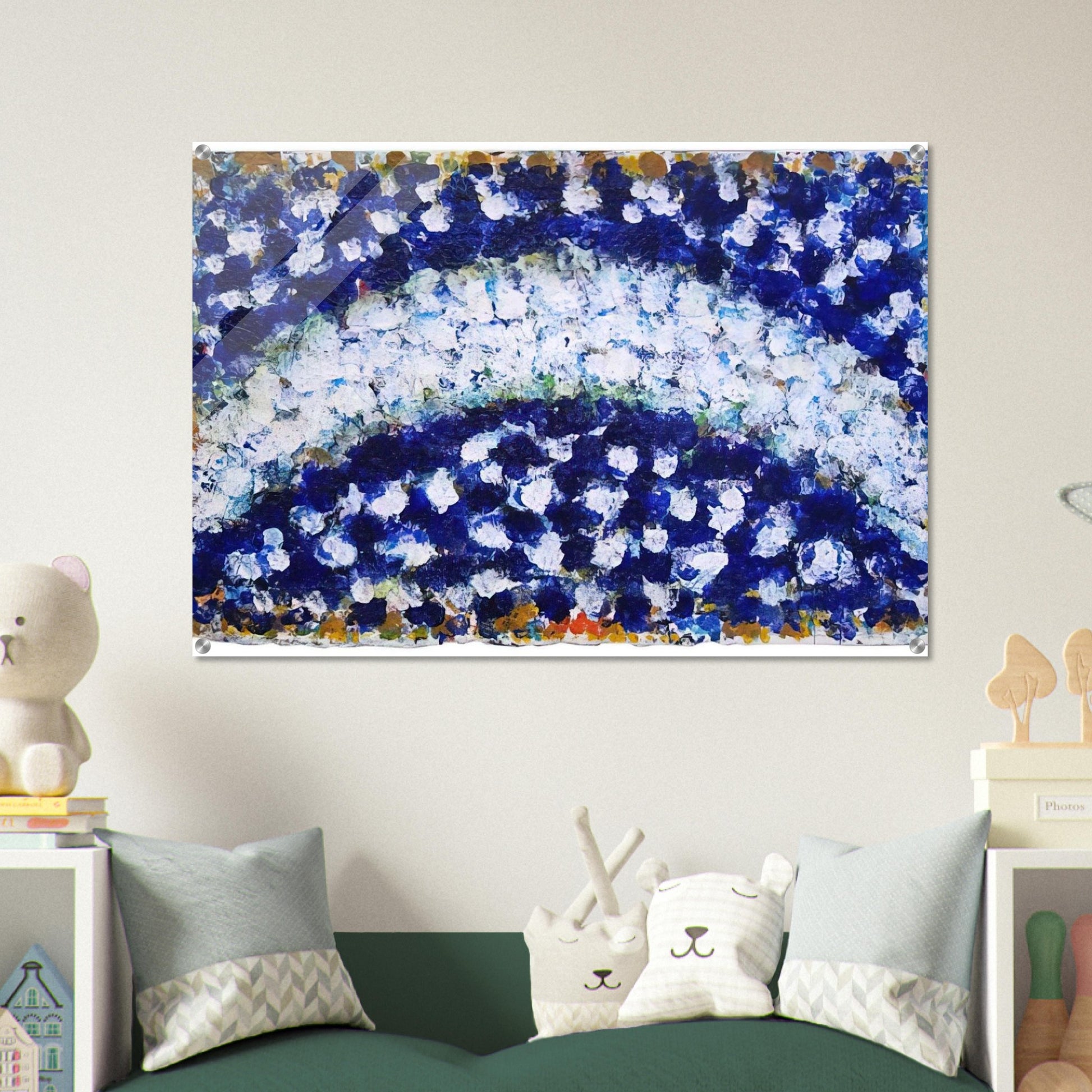 Intensive Crescent - Richard Pousette-Dart Acrylic Print - 70x100 cm / 28x40″ inches