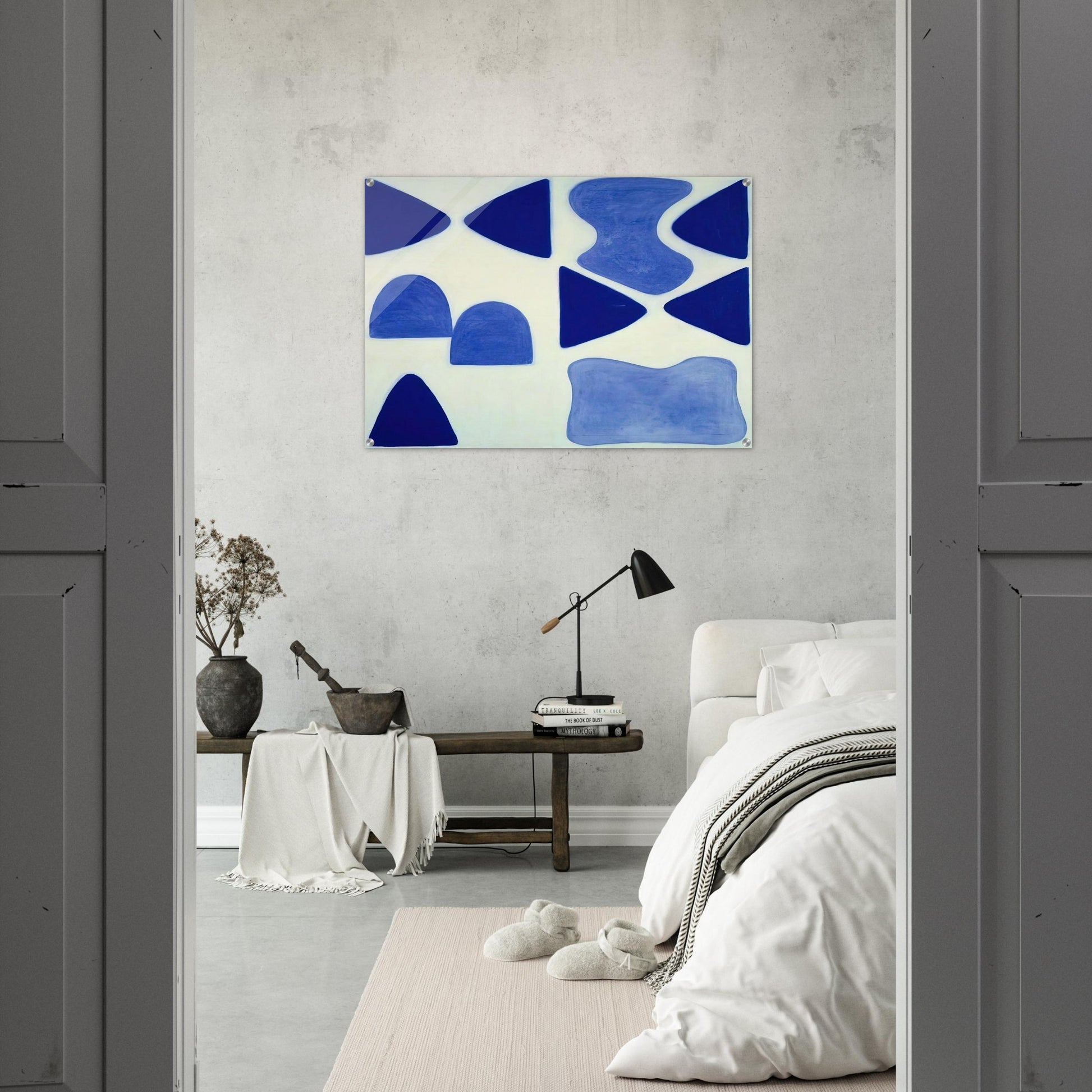 Berlin Blues 4 - 1965 - William Scott Acrylic Print - 70x100 cm / 28x40″ inches