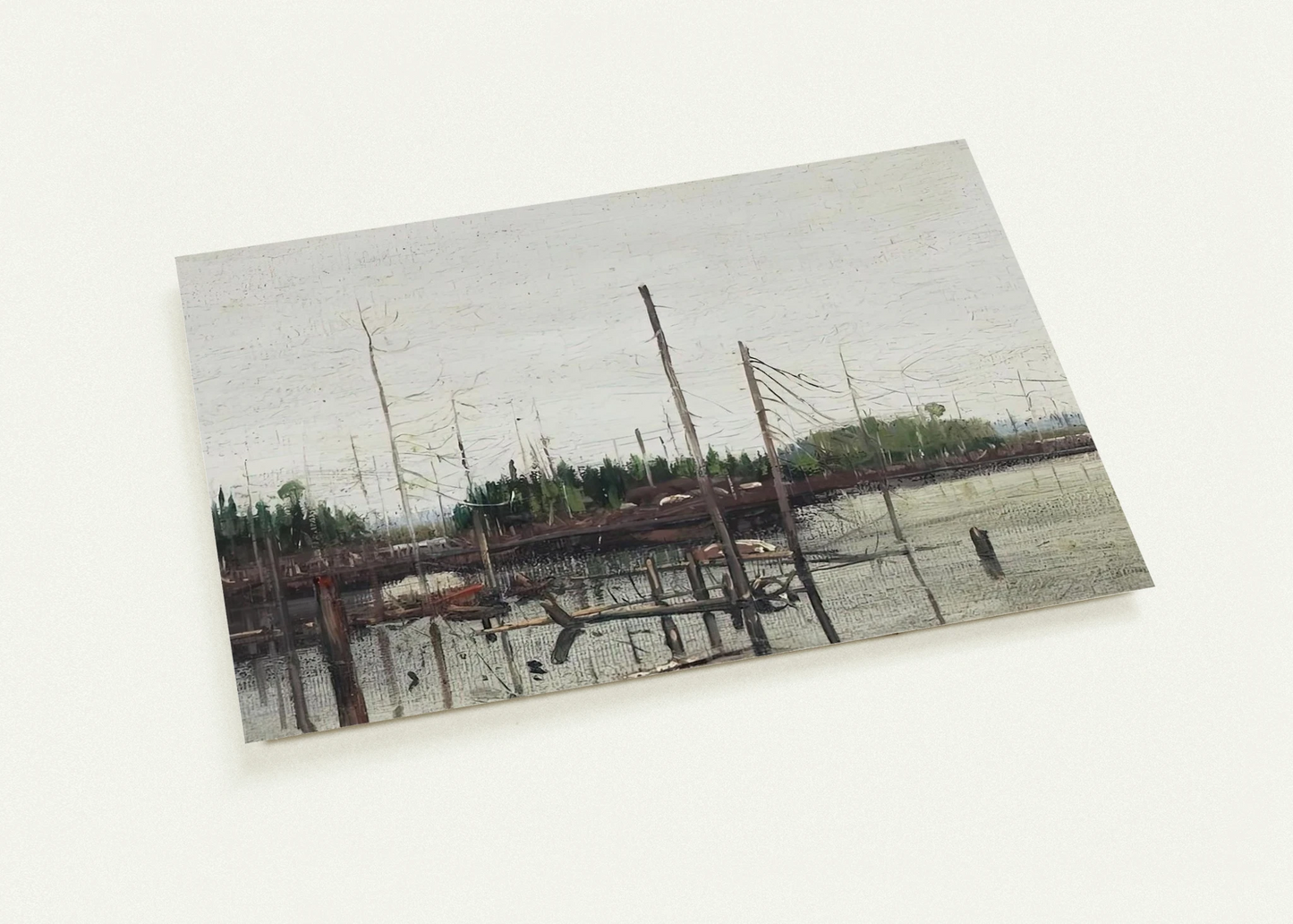 DROWNED LAND 1912 By Tom Thomson Pack of 10 Post Cards | Tom Thomson Post Cards | A6 (10.5 x 14.8 cm) - 4.1 x 5.8 inches