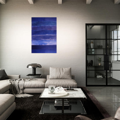 Ocean Love - 1981 - Ronnie Landfield Brushed Aluminum Print - 70x100 cm / 28x40 inches | Ronnie Landfield Aluminum Print | Ronnie Landfield Prints